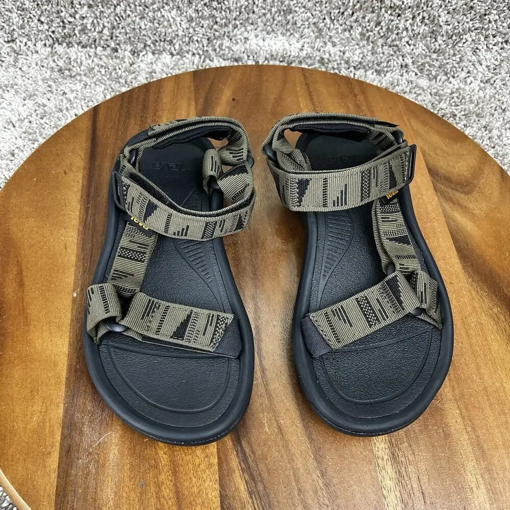 Teva Men's Hurricane XLT2 Strappy Hiking Sandals Size 4 Chara Dark Olive NEW